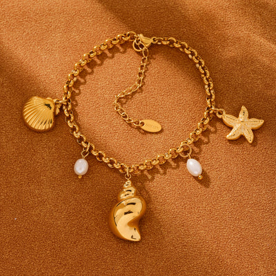 Charms Beach Essentials 18K GP (CH1) Non Tarnish