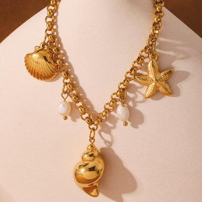 Charms Beach Essentials 18K GP (CH1) Non Tarnish
