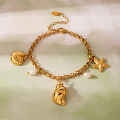 Charms Beach Essentials 18K GP (CH1) Non Tarnish