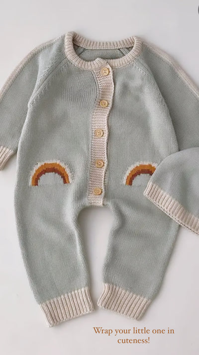 Baby Blu Knitted Set - Assorted Sizes