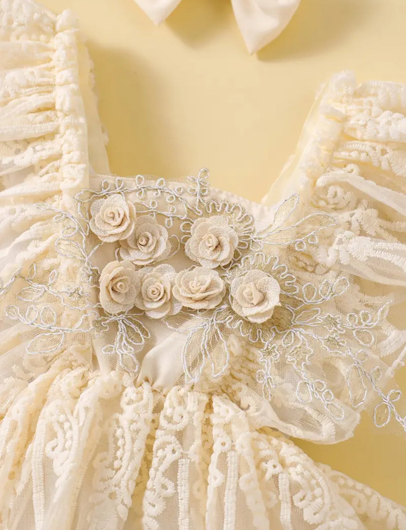 Baby Girls Summer Lace Romper Dress