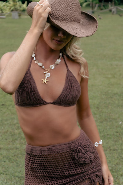 Bracelet Hawaiian Tropical Starfish & Shell (BR42) 18K GP- NON TARNISH NEW