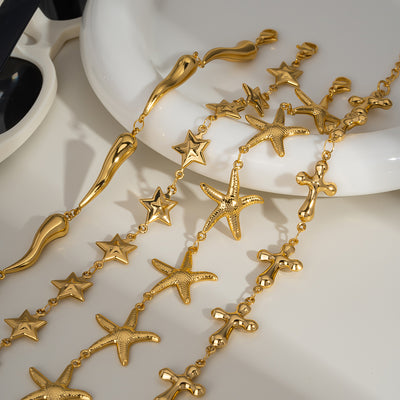 Bracelet Sea Collection (BR9) 18K GP Non Tarnish - Assorted Styles