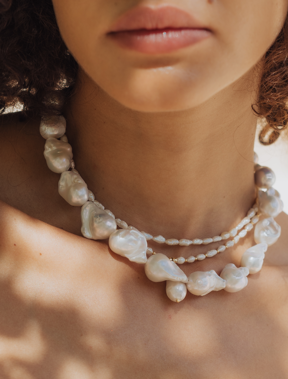 Necklace Luxury Baroque Pearl - Limited Edition