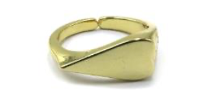Ring Heart (RG10) 18K Gold Plated