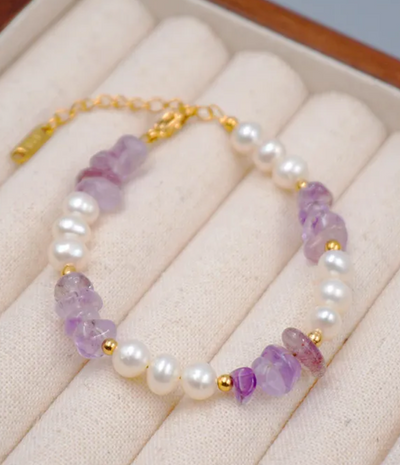 Bracelet Julia Amethyst (BR11) 18K GP