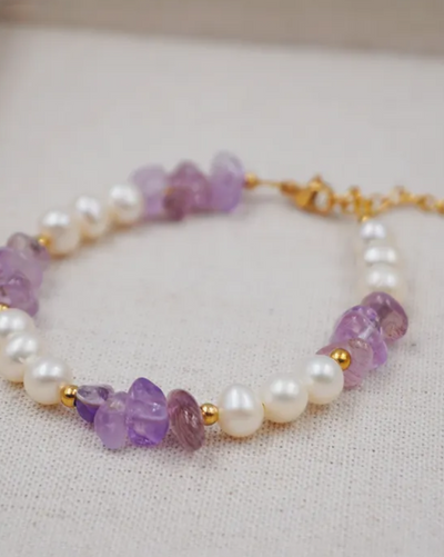 Bracelet Julia Amethyst (BR11) 18K GP