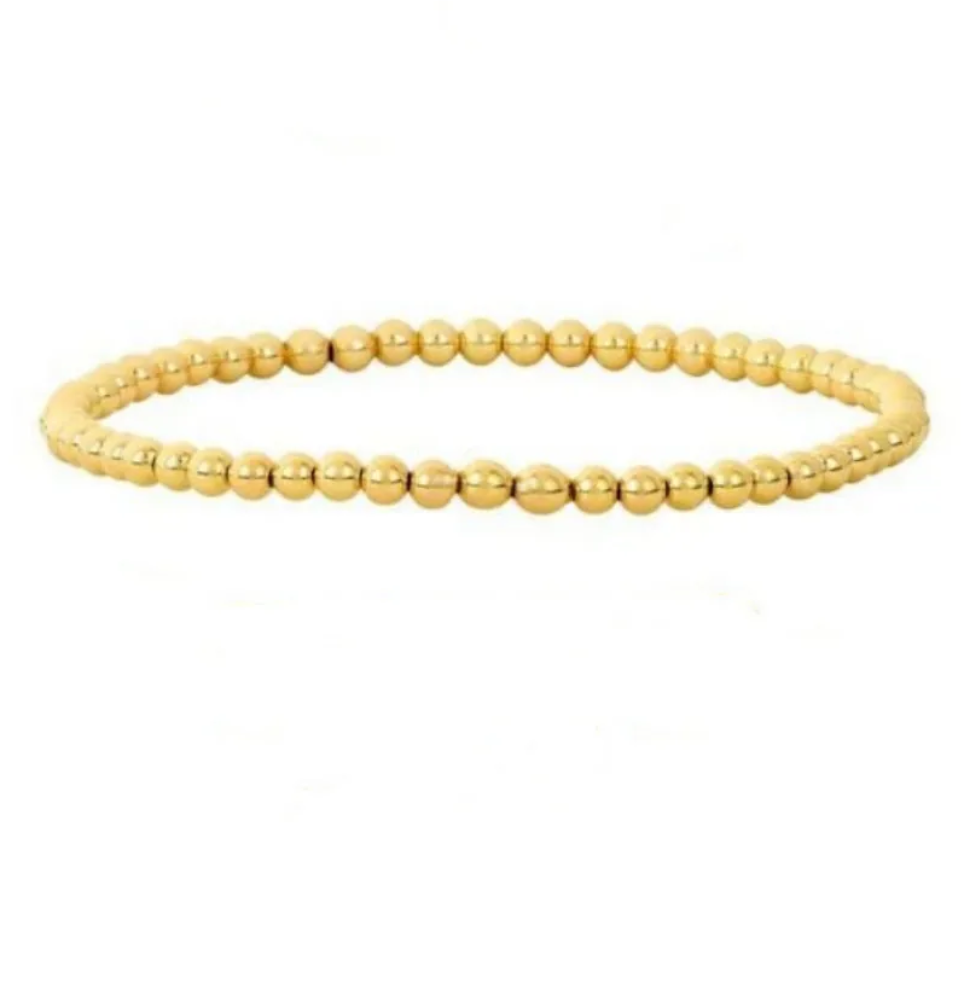 Bracelet Gold Dots 18K GP  (BR41) Assorted Styles