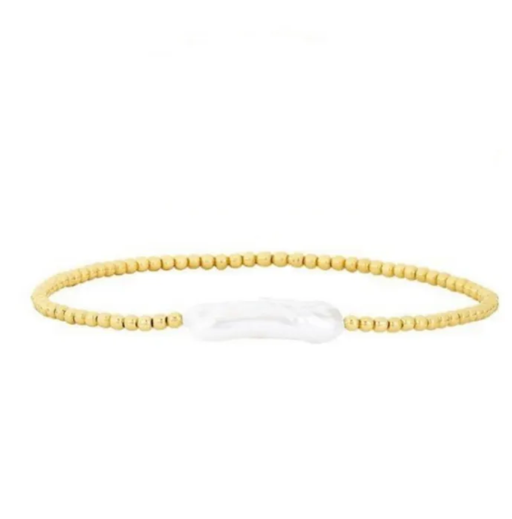 Bracelet Gold Dots 18K GP  (BR41) Assorted Styles