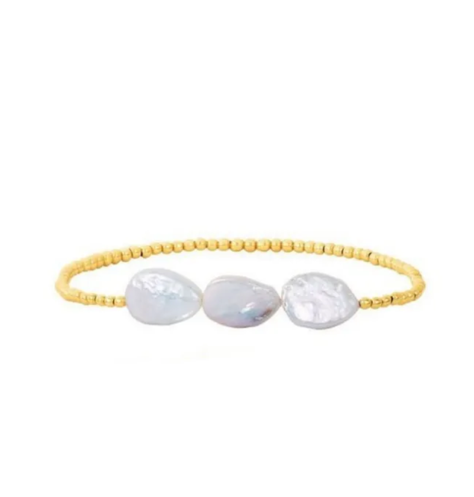 Bracelet Gold Dots 18K GP  (BR41) Assorted Styles