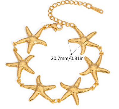 Bracelet Sea Collection (BR9) 18K GP Non Tarnish - Assorted Styles