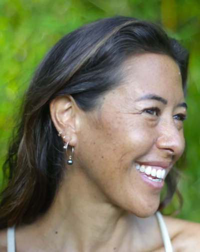 Earrings Perfect Hoops Pearl 14K Gold Fill -NON TARNISH - ASSORTED PEARL