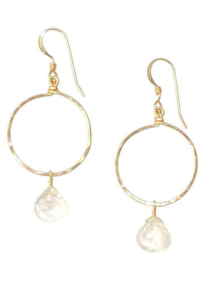 Earrings Eternity Small  14K Gold Fill - Assorted Colors
